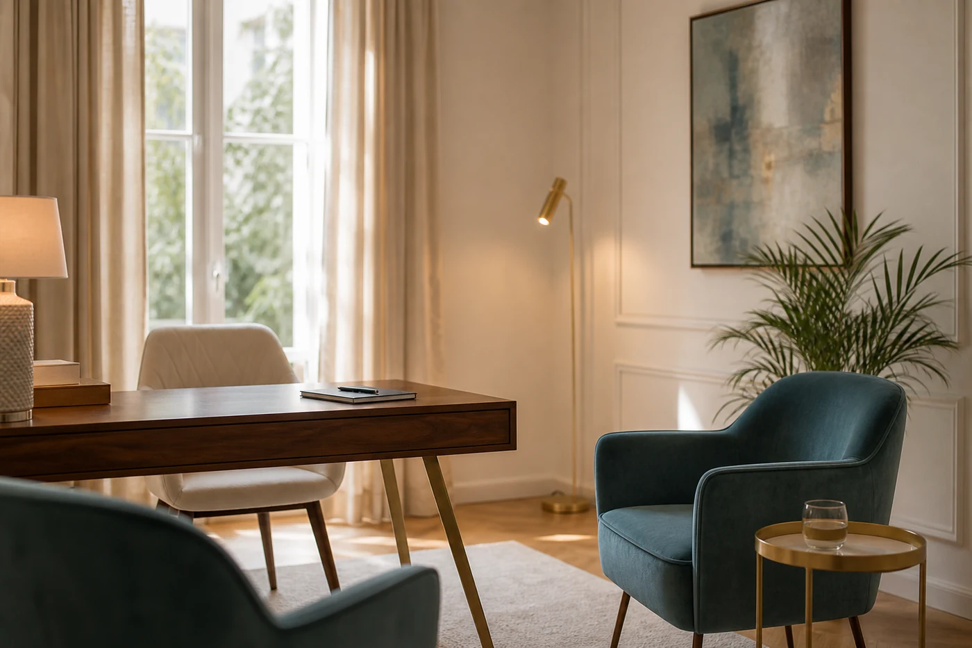 Consulta cálida y serena para valoración psiquiátrica